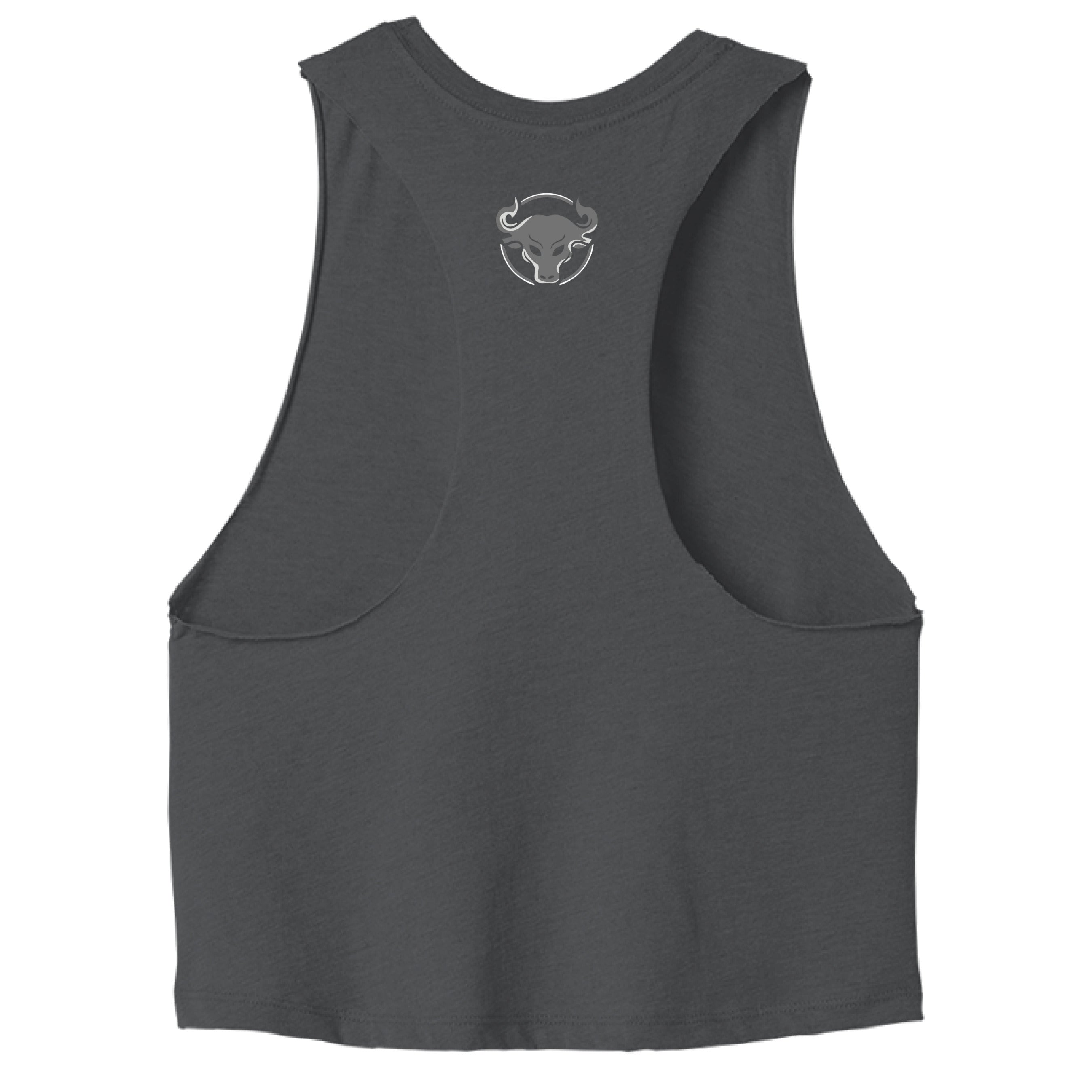 DARK GRY HEATHER - BACK