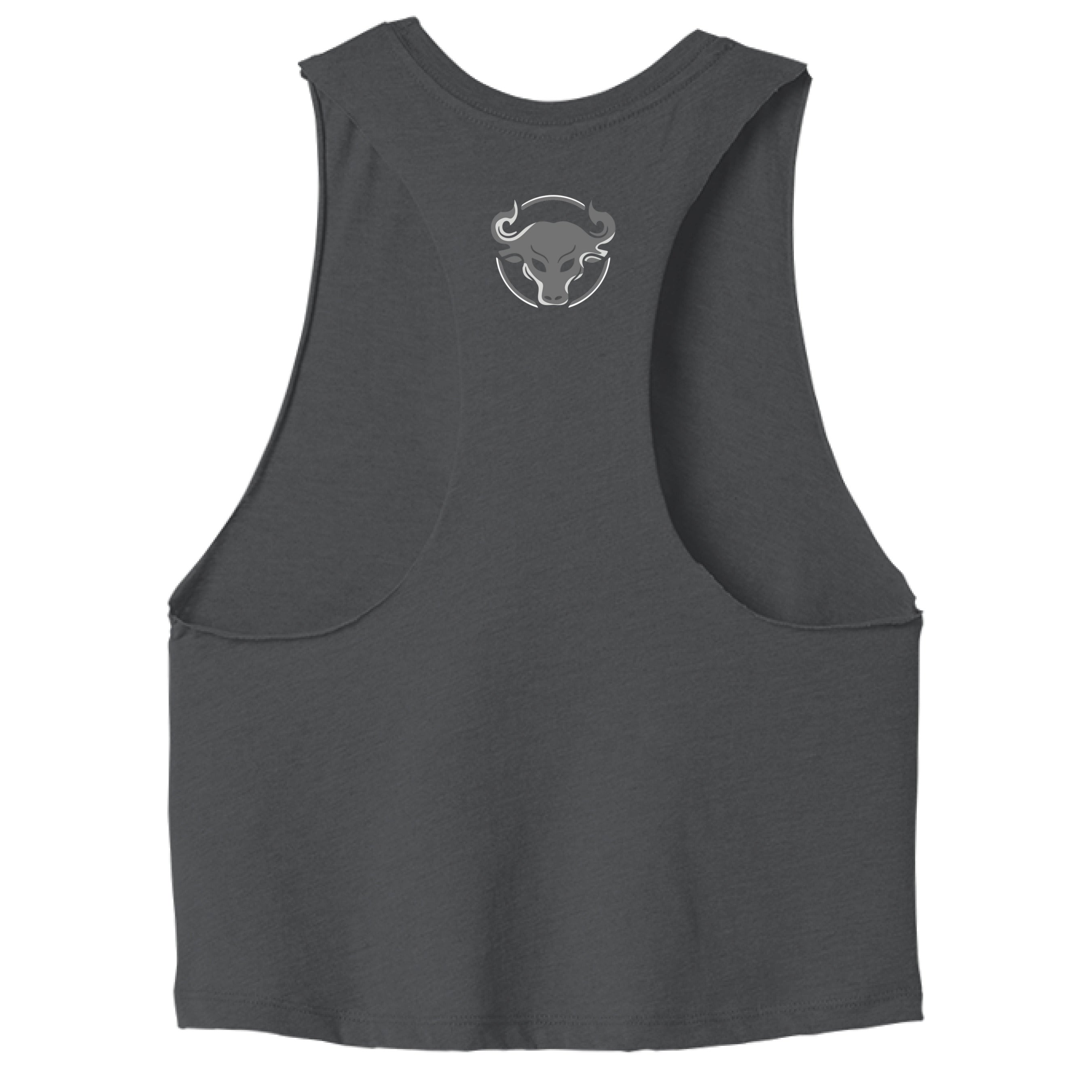 DARK GRY HEATHER - BACK