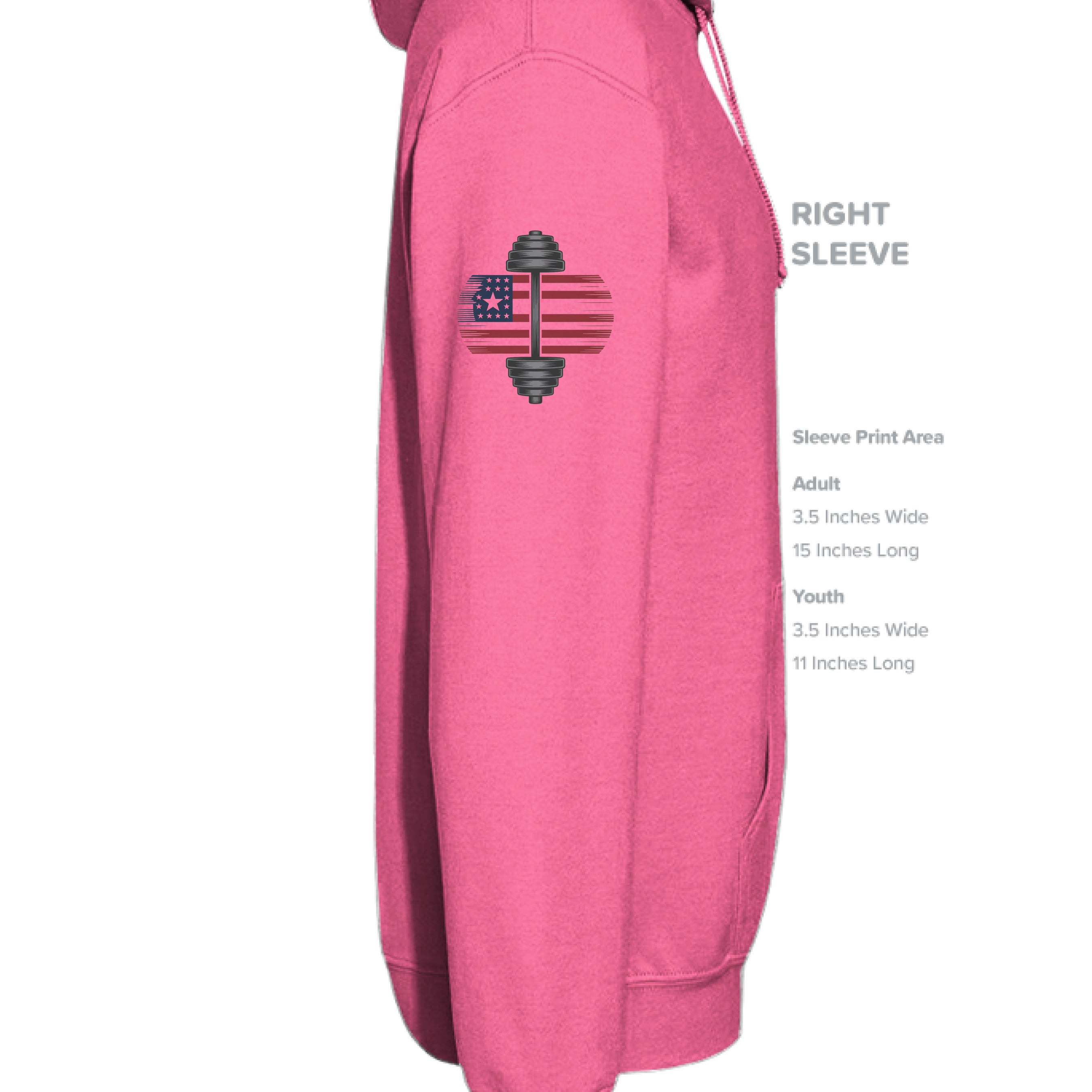 SAFETY PINK - SLEEVE_RIGHT
