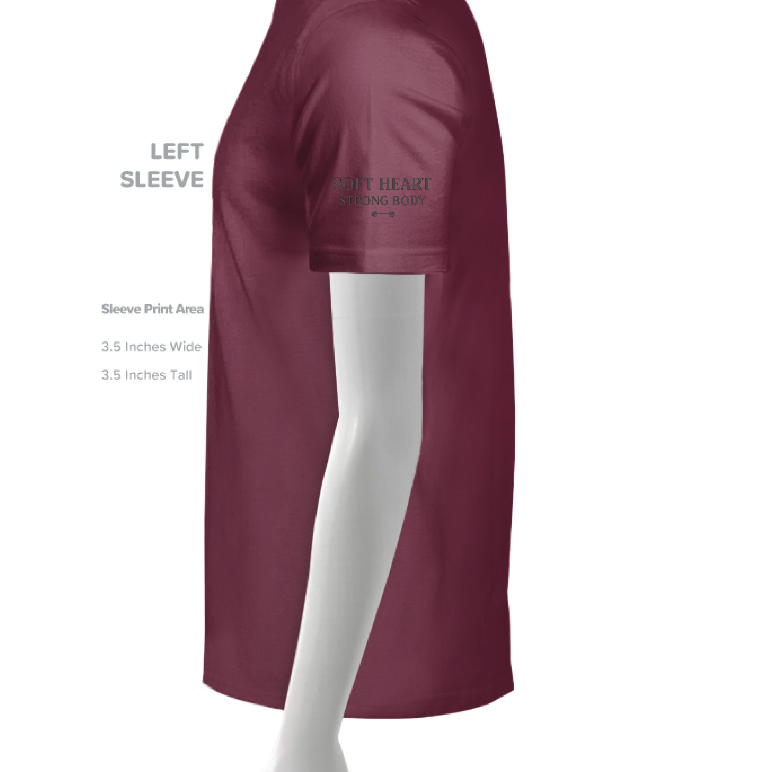 Burgundy - SLEEVE_LEFT