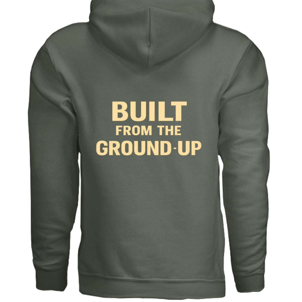 MILITARY GREEN - BACK