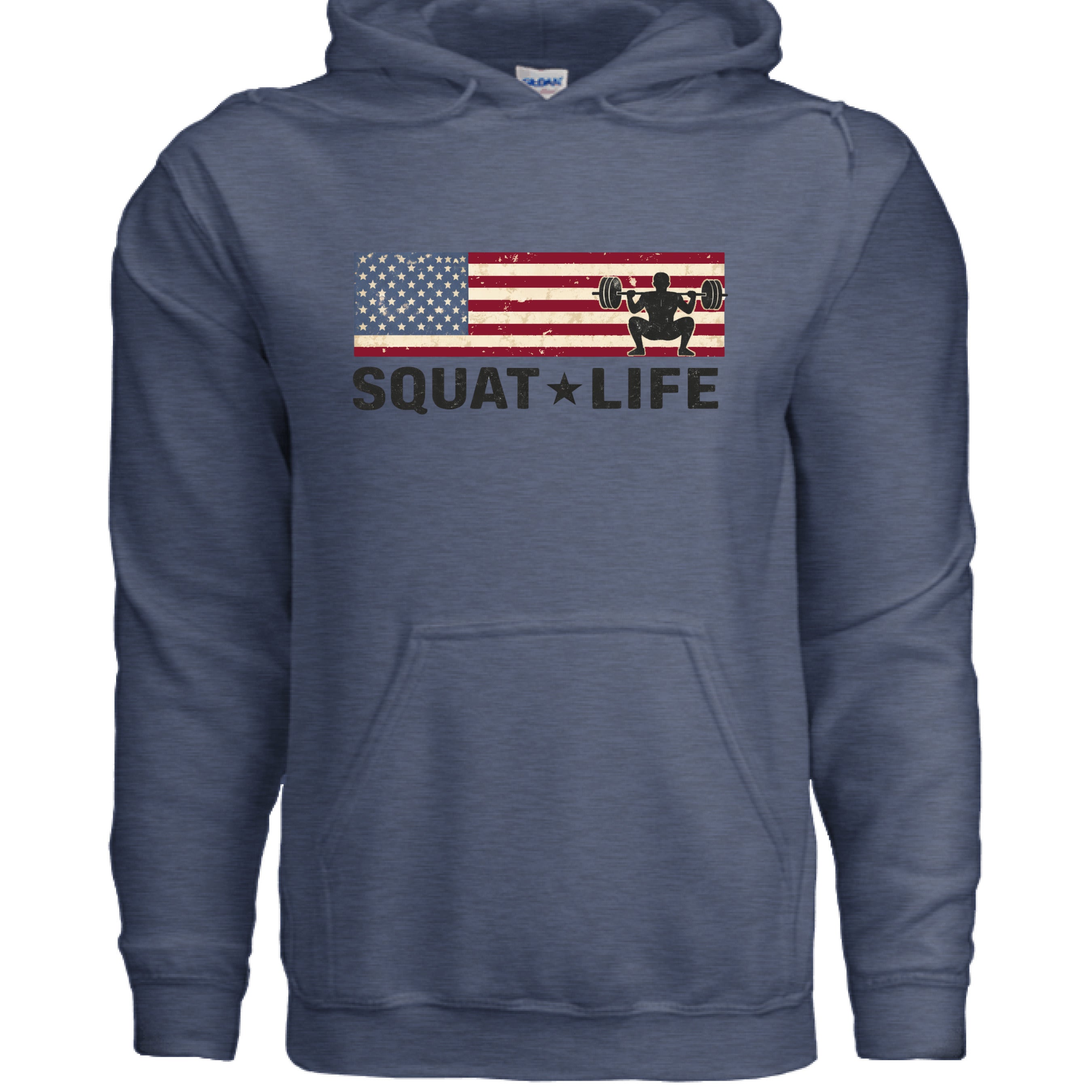 Heather Sport Dark Navy - FRONT