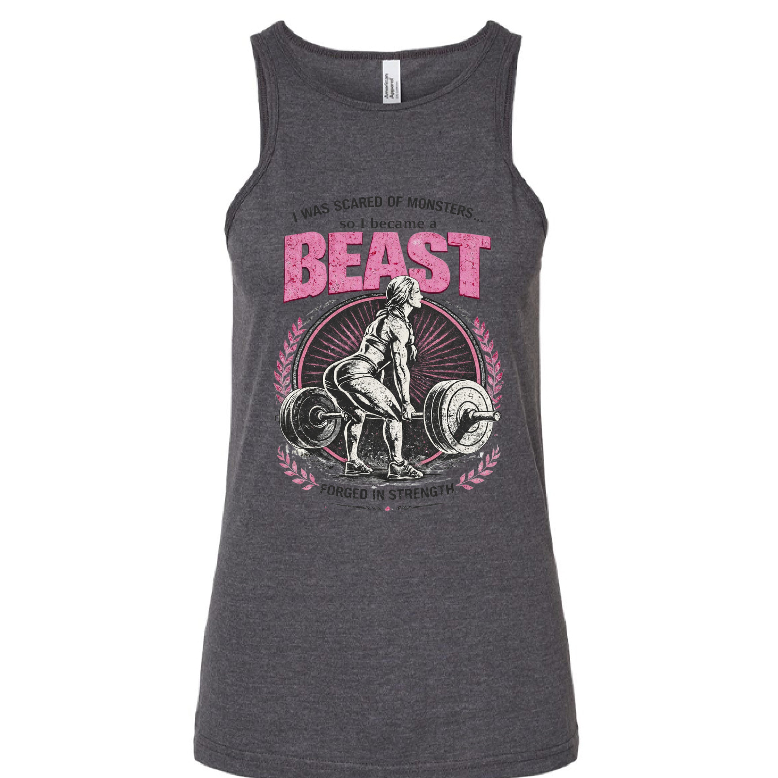 Heather Charcoal - FRONT