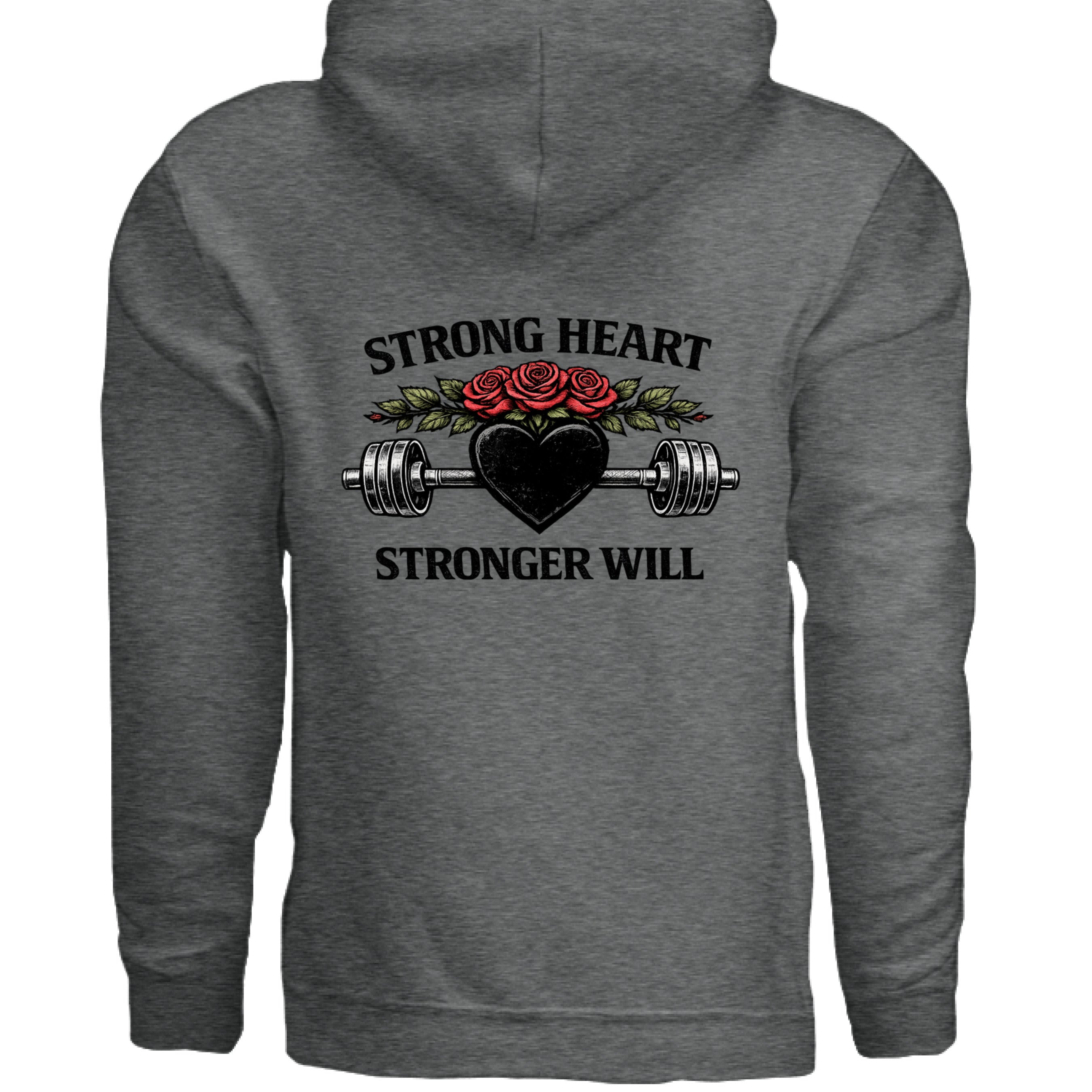 Charcoal Heather - BACK